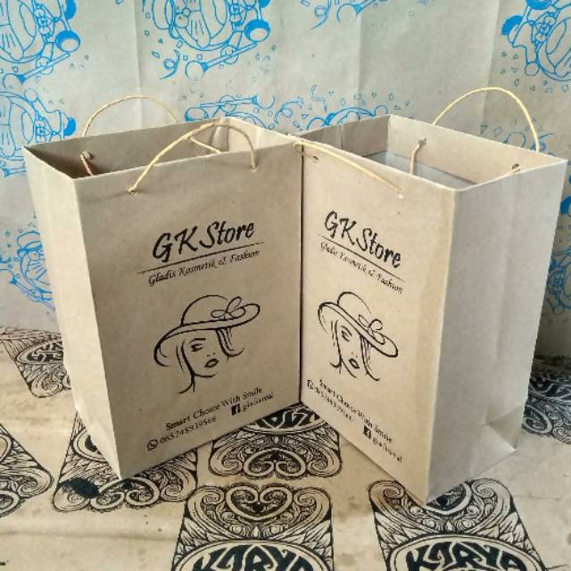 

Kraft coklat , pxlxt 15x9x21, 18x6x23, 30x10x25 , keren, rapi dan kuat