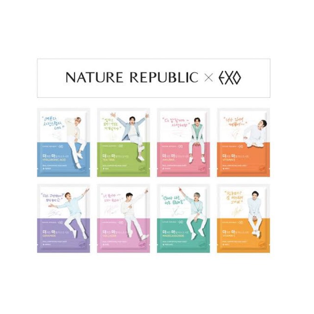 EXO x Nature Republic Sheet Mask (per piece)