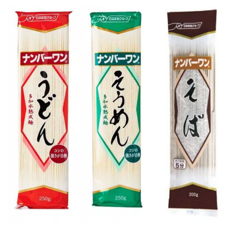 

Nissin No.1 Somen Dried Noodle || Udon Dried Noodle || Dried Soba Noodles 200g