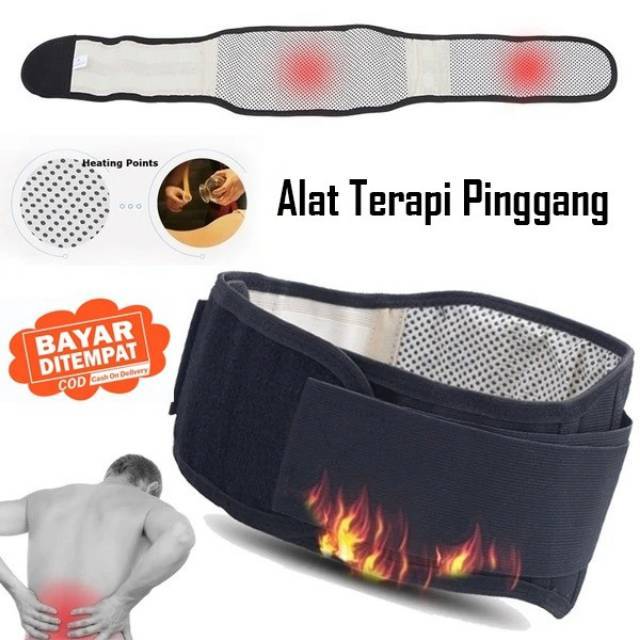 Alat Terapi PEMANAS PINGGANG Therapi Pinggang Korset Pria Wanita SABUK PINGGANG Belt Korset