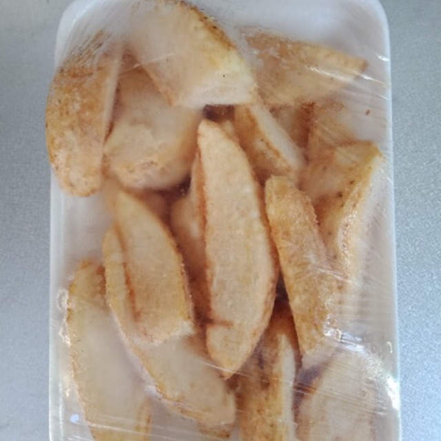 

Kentang Steak Potato Wedges besar beku 1kg gosend grab semarang