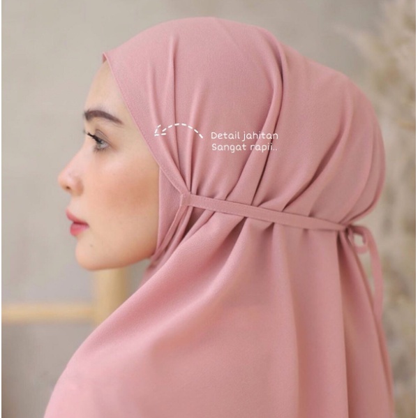 Termurah !! warna Jilbab instan bergo Maryam diamond dewasa / hijab Khimar bergo Maryam non pet