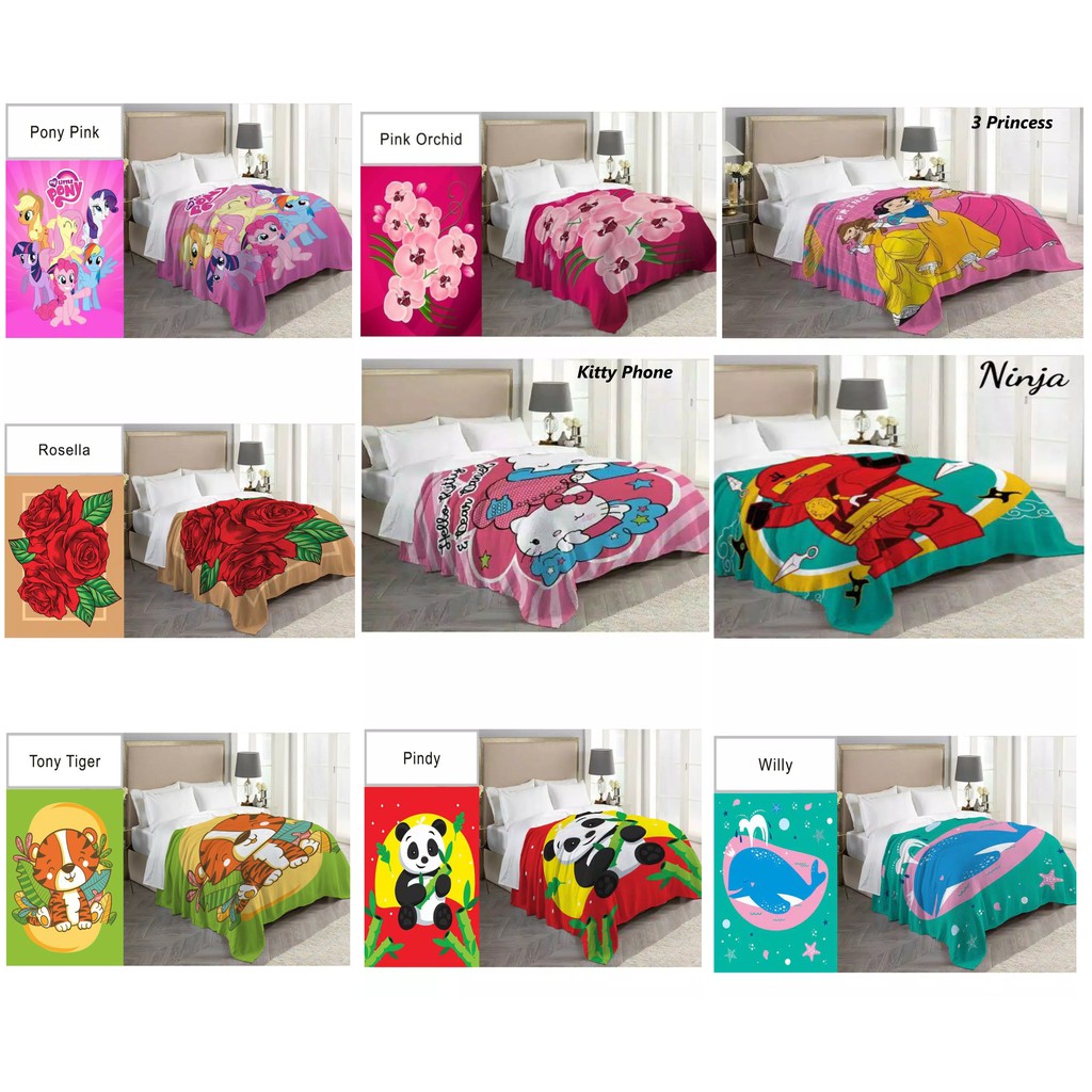 SELIMUT / BLANKET INTERNAL UKURAN 160 x 200 CM