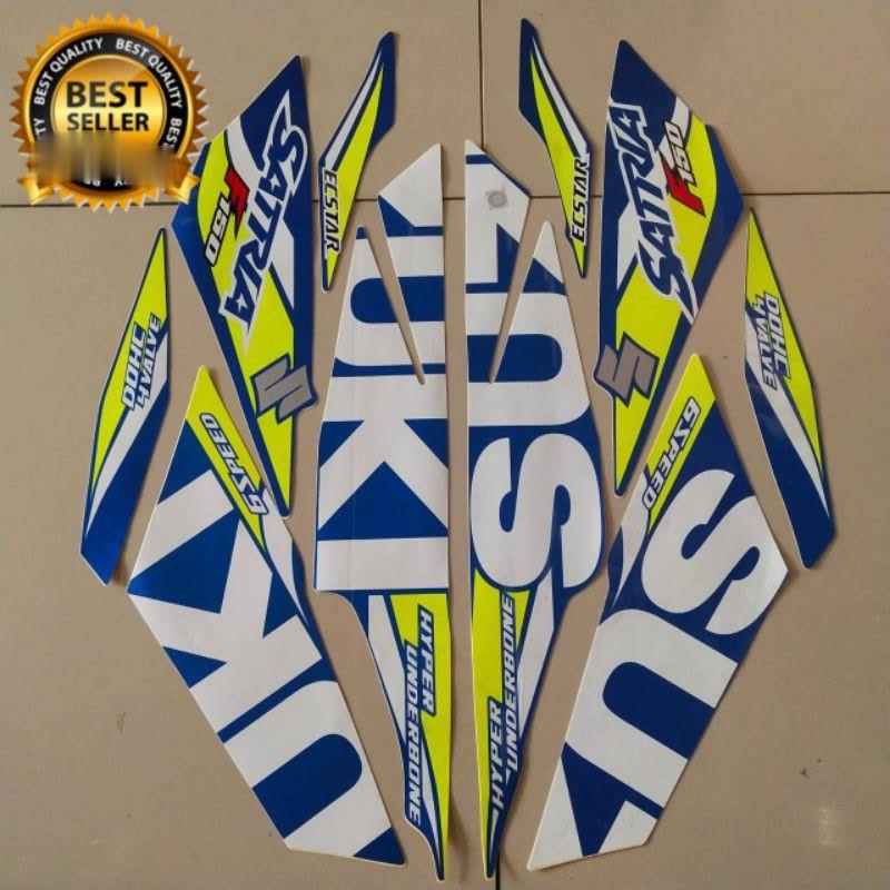 Striping Satria Fu fi 2019 injeksi gp series biru