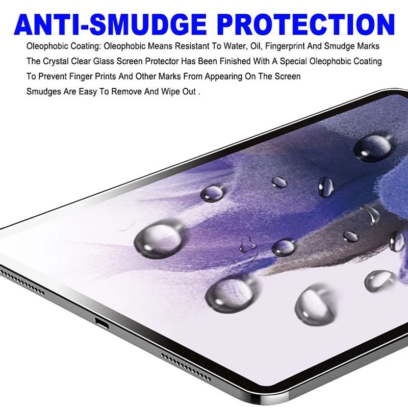 Tempered Glass Samsung Galaxy Tab S7 FE 12.4 inch 5G 2021 SM-T730 T733 T736B TRIPLEDI Anti Gores