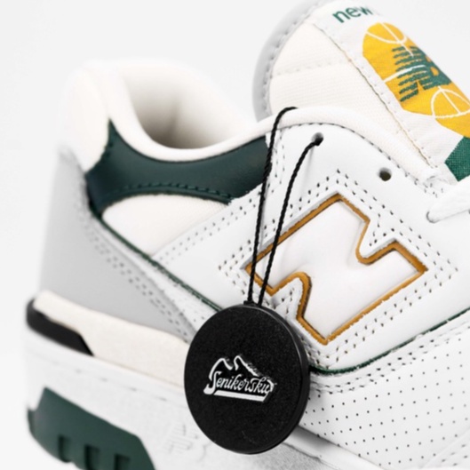 New Balance 550 White Green Yellow