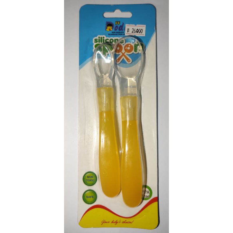 Dodo Sendok Makan Bayi Silicone Spoon DAC037