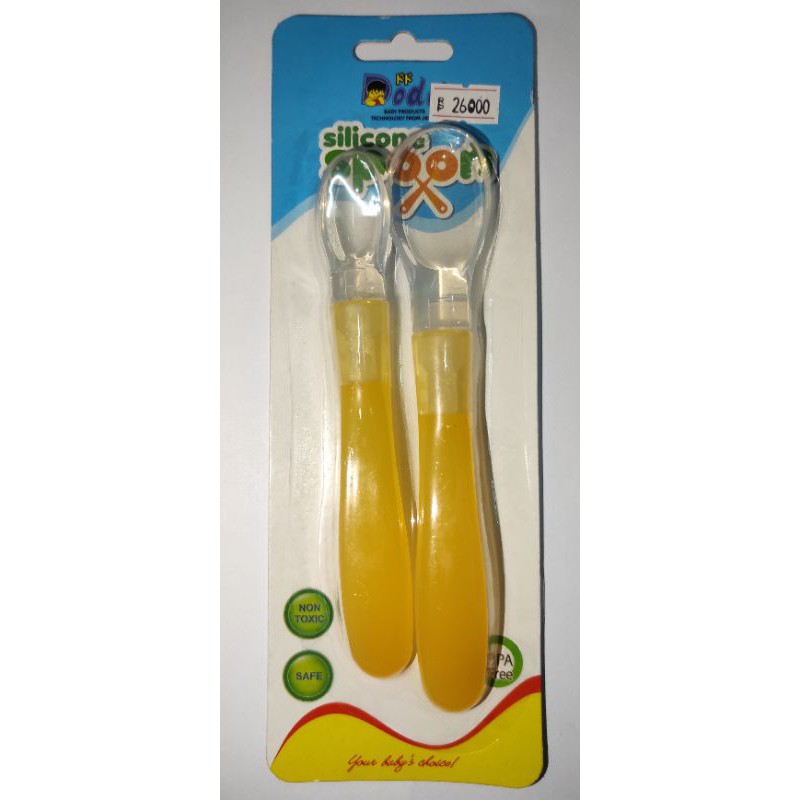 Dodo Sendok Makan Bayi Silicone Spoon DAC037