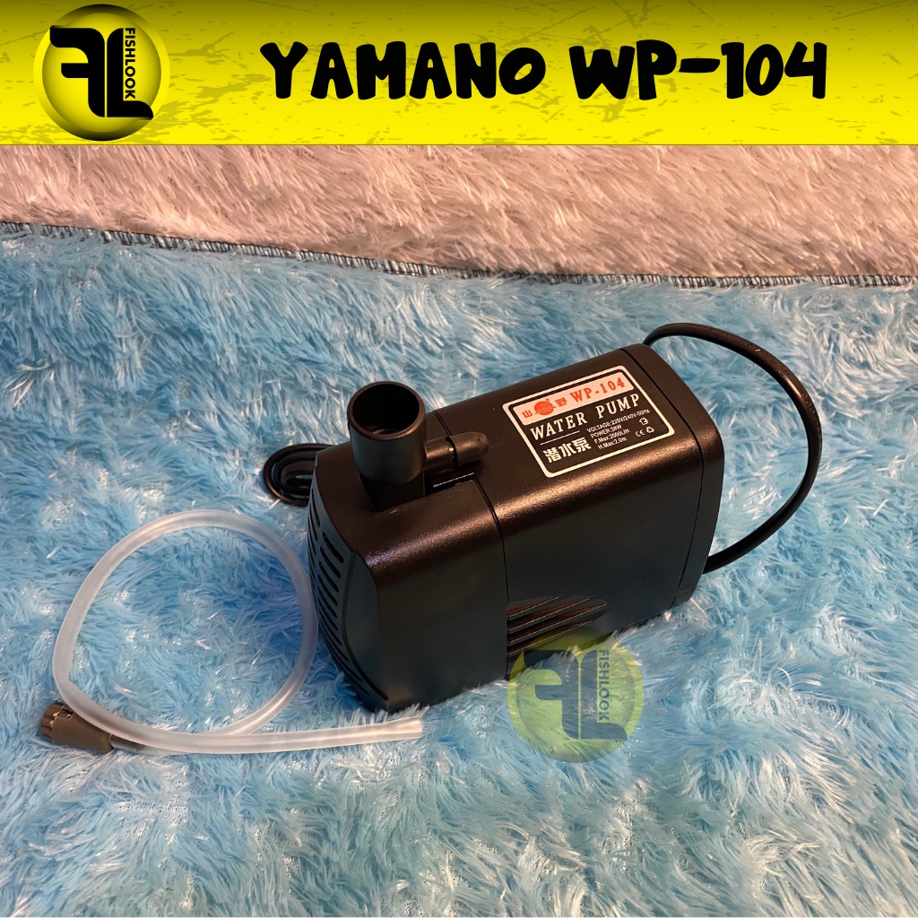 YAMANO WP 104 WP104 WP-104 Pompa Air Celup Pompa Kolam Aquarium