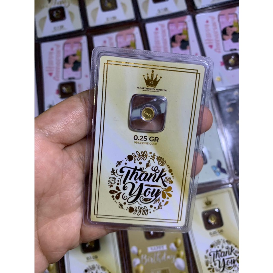 LM HARTADINATA 0,25gr 24 Karat