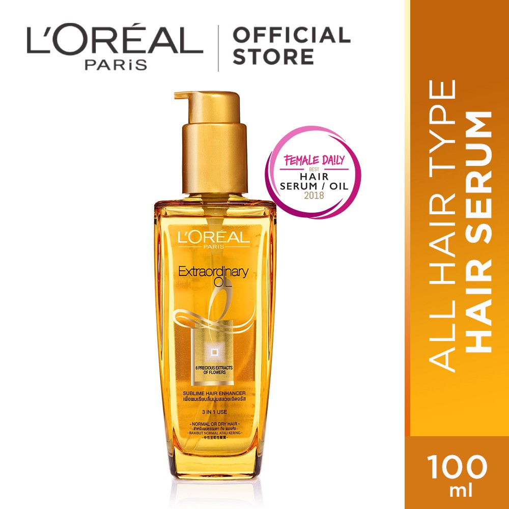 L'Oreal Paris Elvive Extraordinary Oil Gold Hair Treatment ...