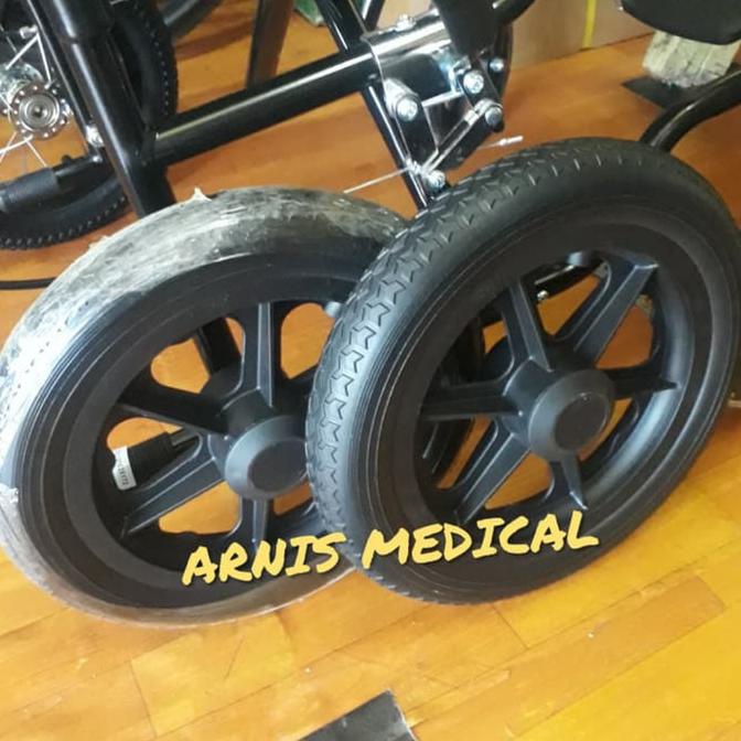 ban kursi roda trevel karet mati