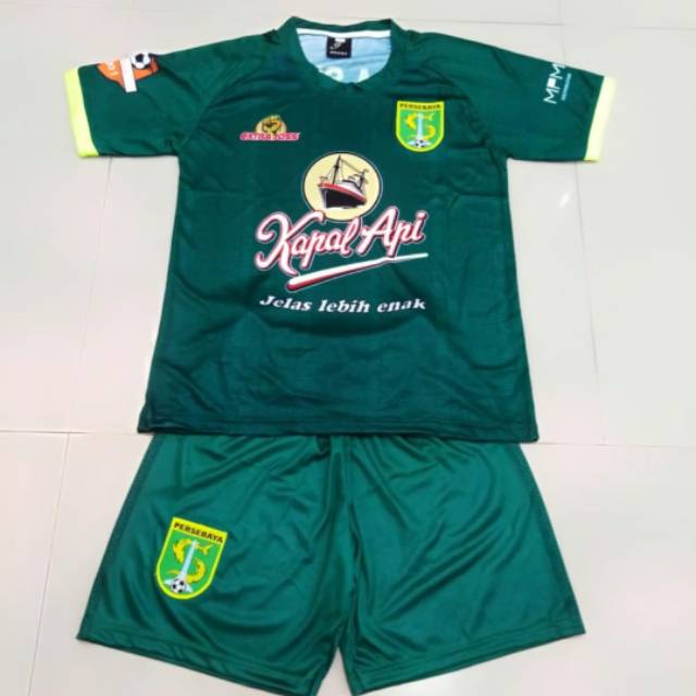 SETELAN JERSEY PERSEBAYA ANAK KIDS BONEK PRINTING