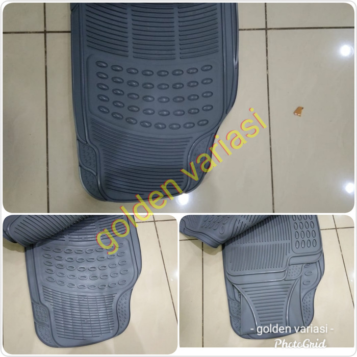 Karpet Karet Abu 3 Potong Mobil Voxy