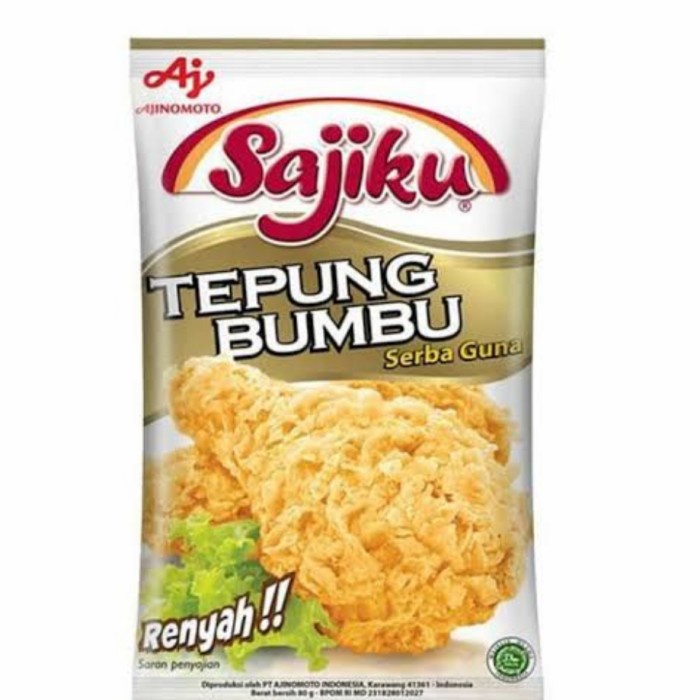 

NEW SAJIKU TEPUNG BUMBU SERBAGUNA 240 GRAM