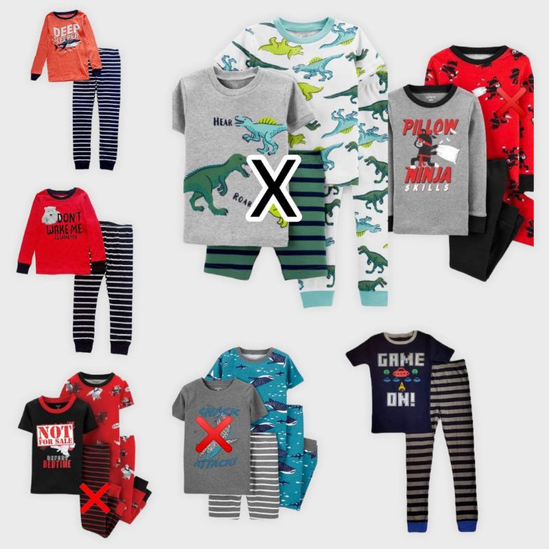 Piyama anak laki laki Carter’s