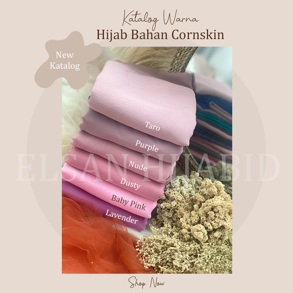 Segiempat Cornskin // Real pict warna sesuai katalog