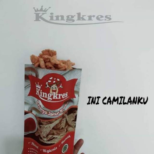 

Kripik crispy jamur tiram murah