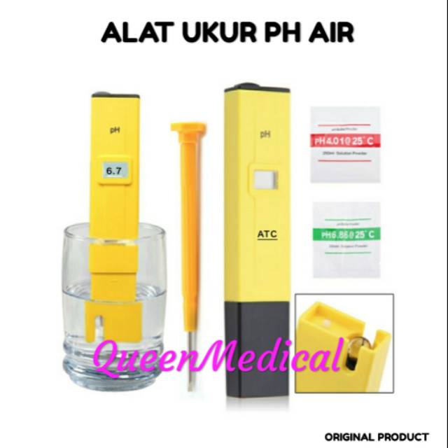 Pengukur PH Air Digital/Alat Ukur Air Untuk Kebutuhan Anak dan Bayi