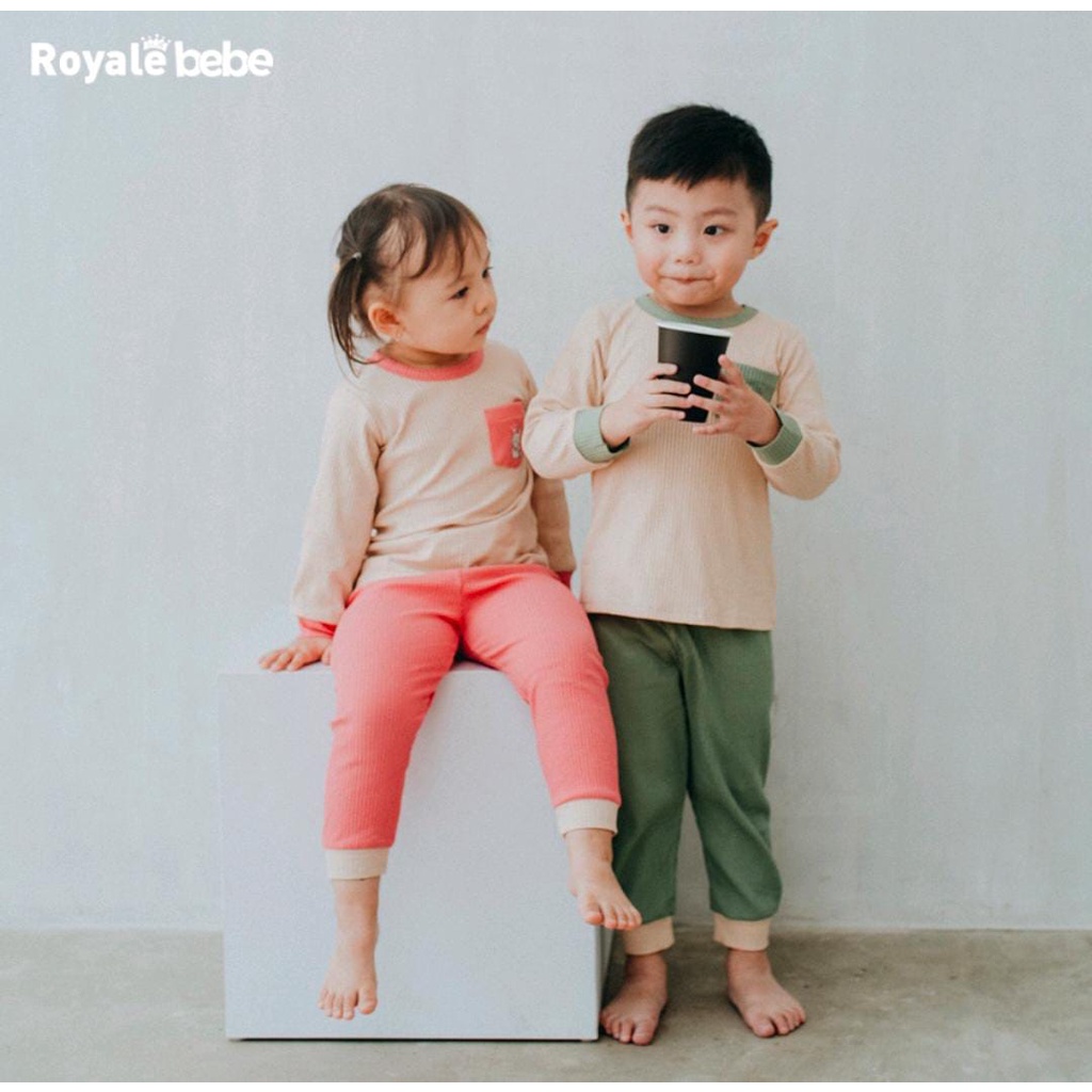 ROYALE BEBE BAILEY PANJANG / PIYAMA BAYI DAN ANAK