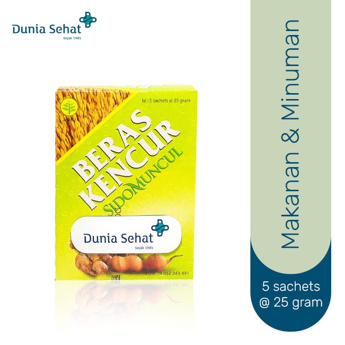 

Sido Muncul Beras Kencur 25 g 5 Sachet