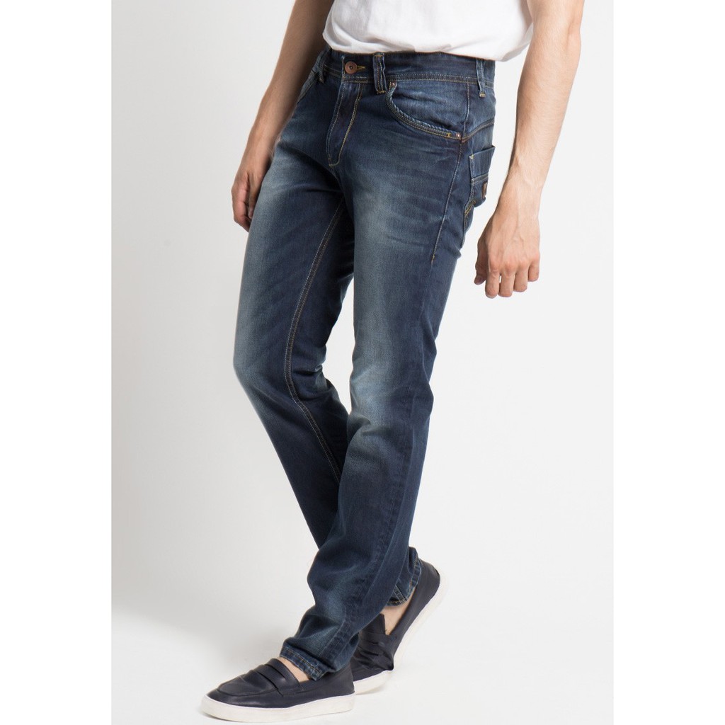 LOIS JEANS ORIGINAL - Celana Panjang Pria Chinos Slim Fit CFL335F