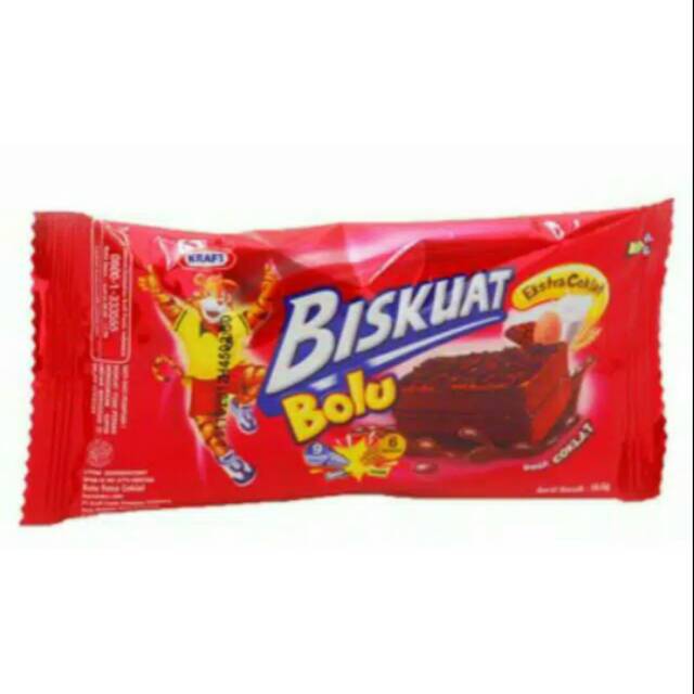 

Biskuat bolu cokelat dan pandan