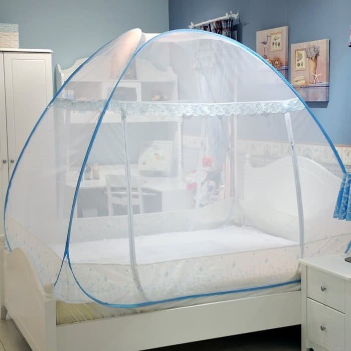 Kelambu Nyamuk Tempat Tidur Tenda Kasur 160 X 200 160X200 Cm 2041