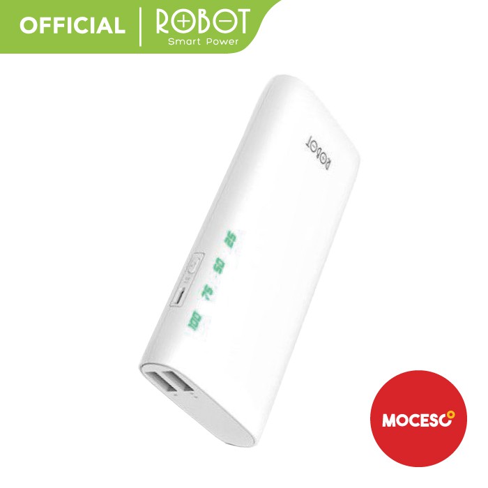 POWERBANK / POWERBANK ROBOT / POWER BANK / POWERBANK MURAH / POWERBANK ROBOT 10000mAh / ROBOT RT130