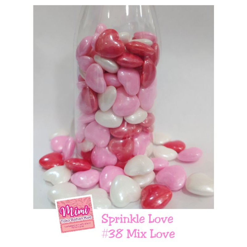 

Sprinkle Hiasan Cake 50gr MIX LOVE #38