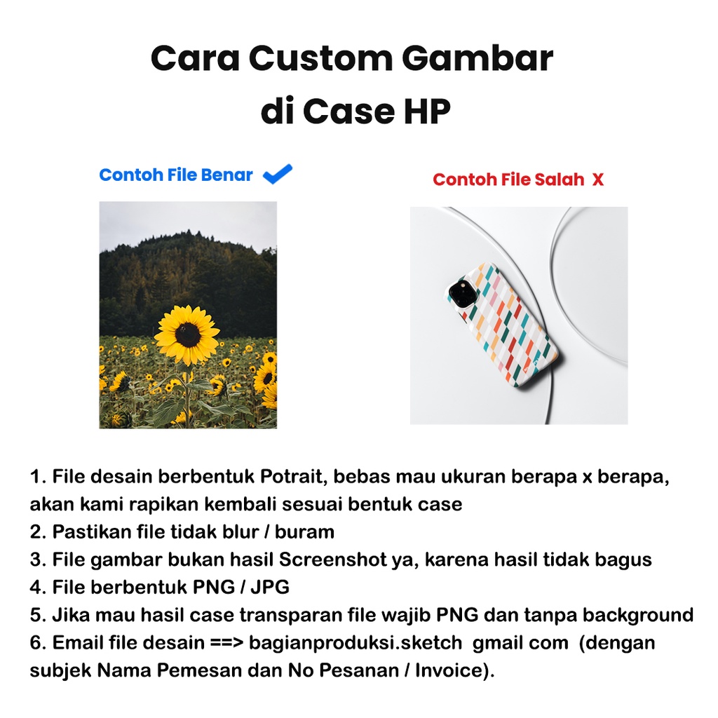 Custom Case Soft Case Premium (Bisa Custom Desain Sendiri / dari Katalog) tersedia untuk Casing Hp Iphone atau Android