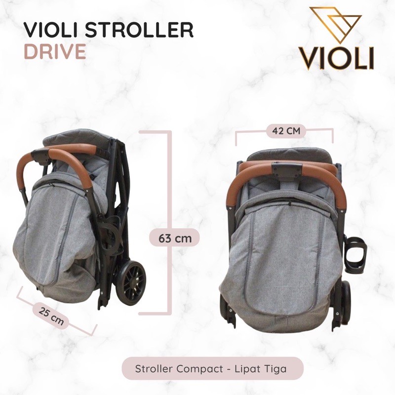 VIOLI DRIVE STROLLER/KERETA DORONG BAYI