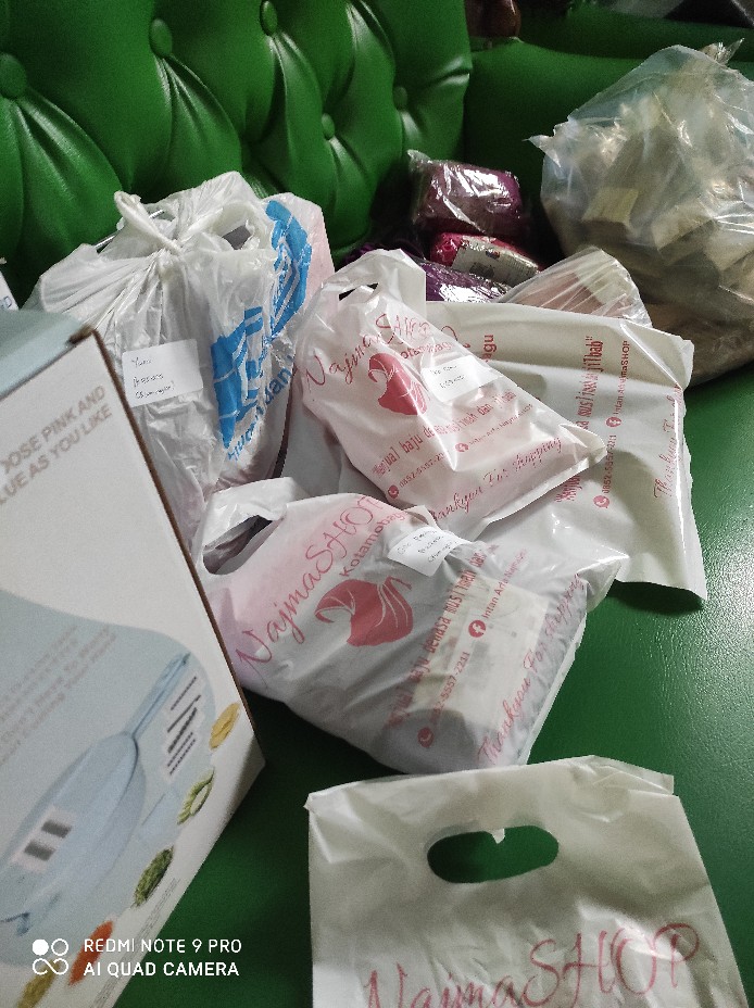 (paket 200pcs) Sablon Plastik Hd Plong Uk 25x35