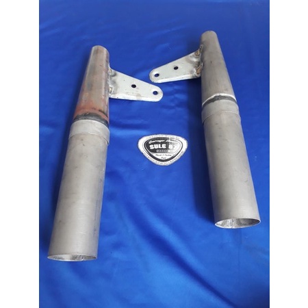 slongsong dudukan lampu shock depan boober japstyle scorpio Motor Custom