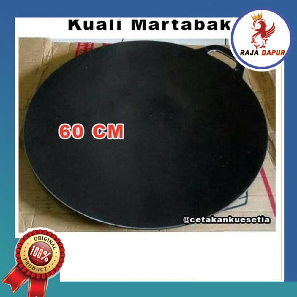 Loyang wajan 60 CM kuali martabak telor plat besi baja tebal