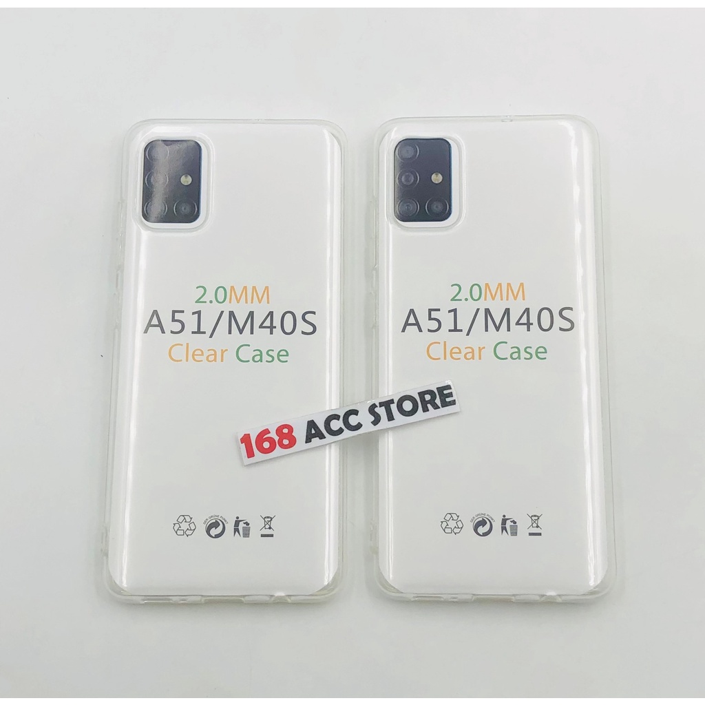 SILIKON SAMSUNG A51 SOFT CASE SAMSUNG A51 CASE CLEAR