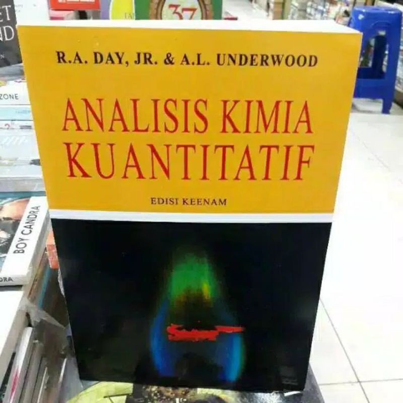 Jual Buku Analisis Kimia Kuantitatif Edisi Ke6 Underwood | Shopee Indonesia