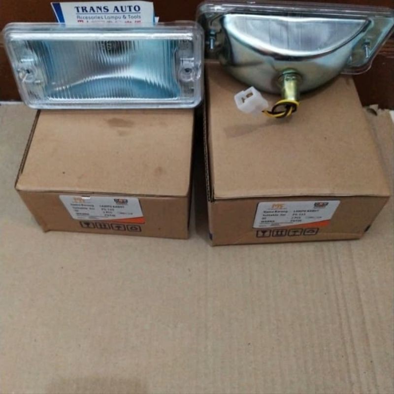 lampu bemper ps135 ragasa mika putih