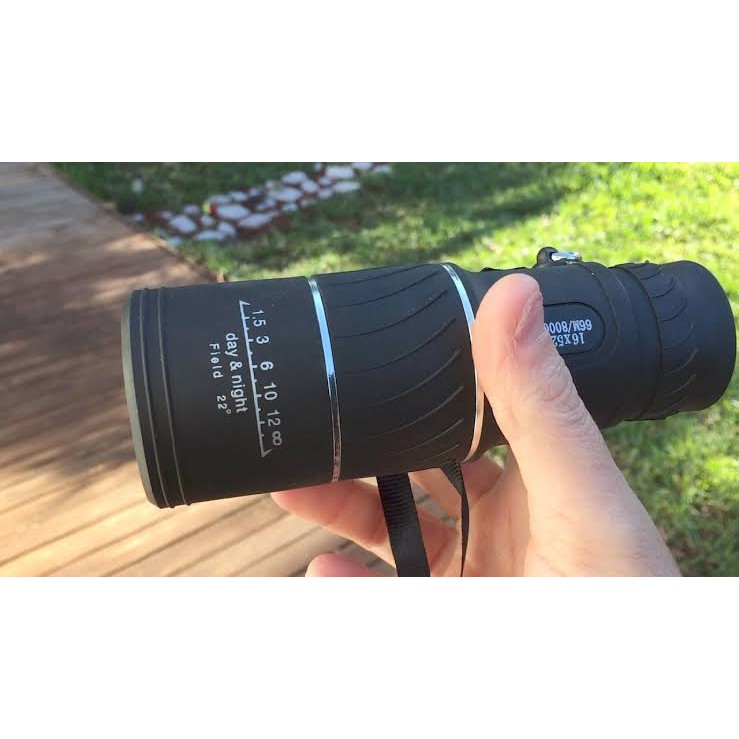 Teleskop Lens Bushnell Monocular - Focus and Zoom 16 x 52 Authesia  - Day Night Mode