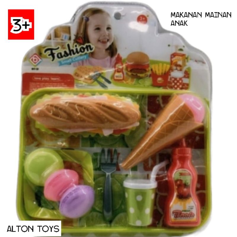 (BISA COD) MAINAN ANAK MENU MAKANAN MINUMAN EDUKASI