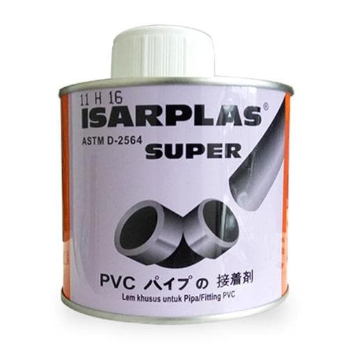 TERMURAH - Lem Pipa Isarplas Kaleng 400 gr / Lem Pipa Kaleng / Lem Kaleng Isarplas 400 Gram