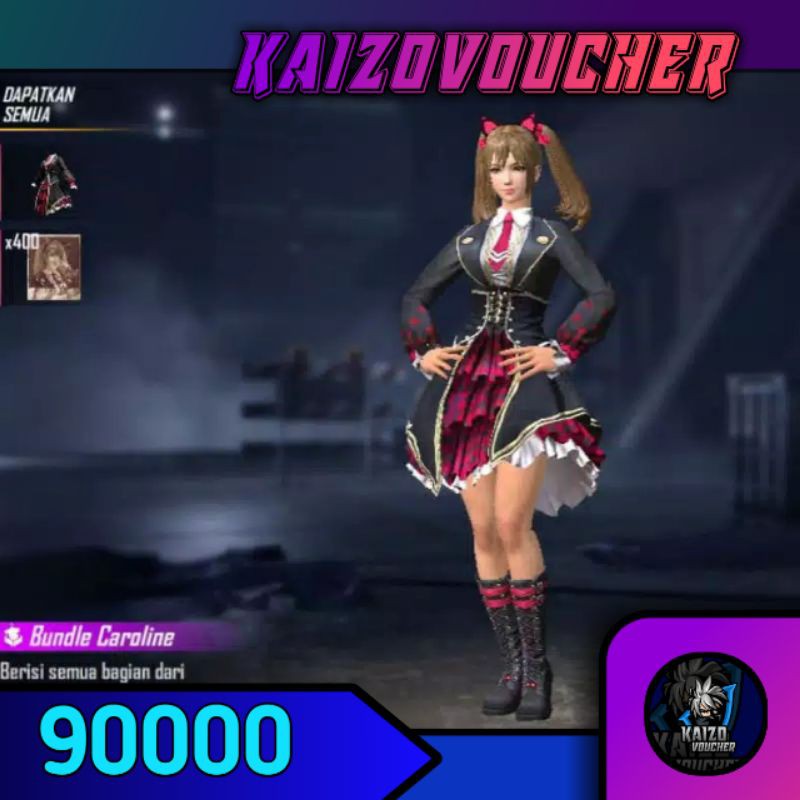 Jual Bundle Caroline FF