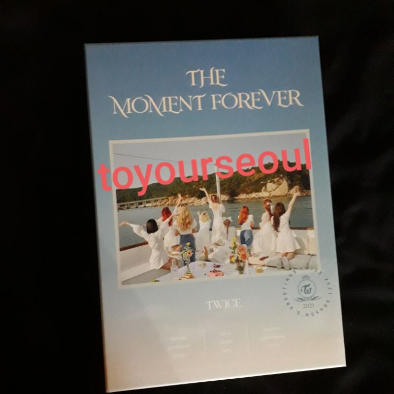 [Ready Stock] AR Photocard Momo Jeongyeon Season Greeting Twice 2021