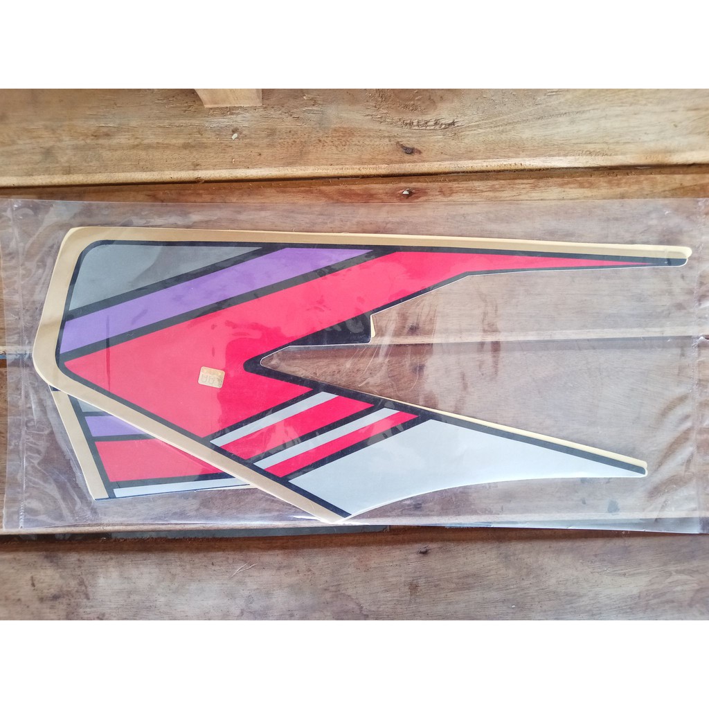 Striping Rx King 1994 Sticker Body Rx King 1994 Merah