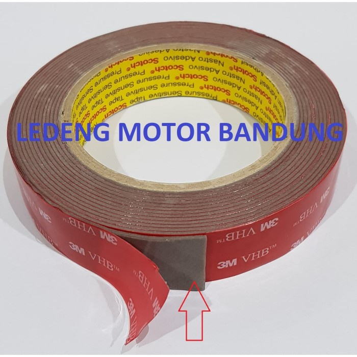 

PEREKAT-PENGIKAT- DOUBLE TAPE 3M VHB 4900 SIZE 24MM 450CM LEM DOBEL PEREKAT AUTOMOTIVE -PENGIKAT-