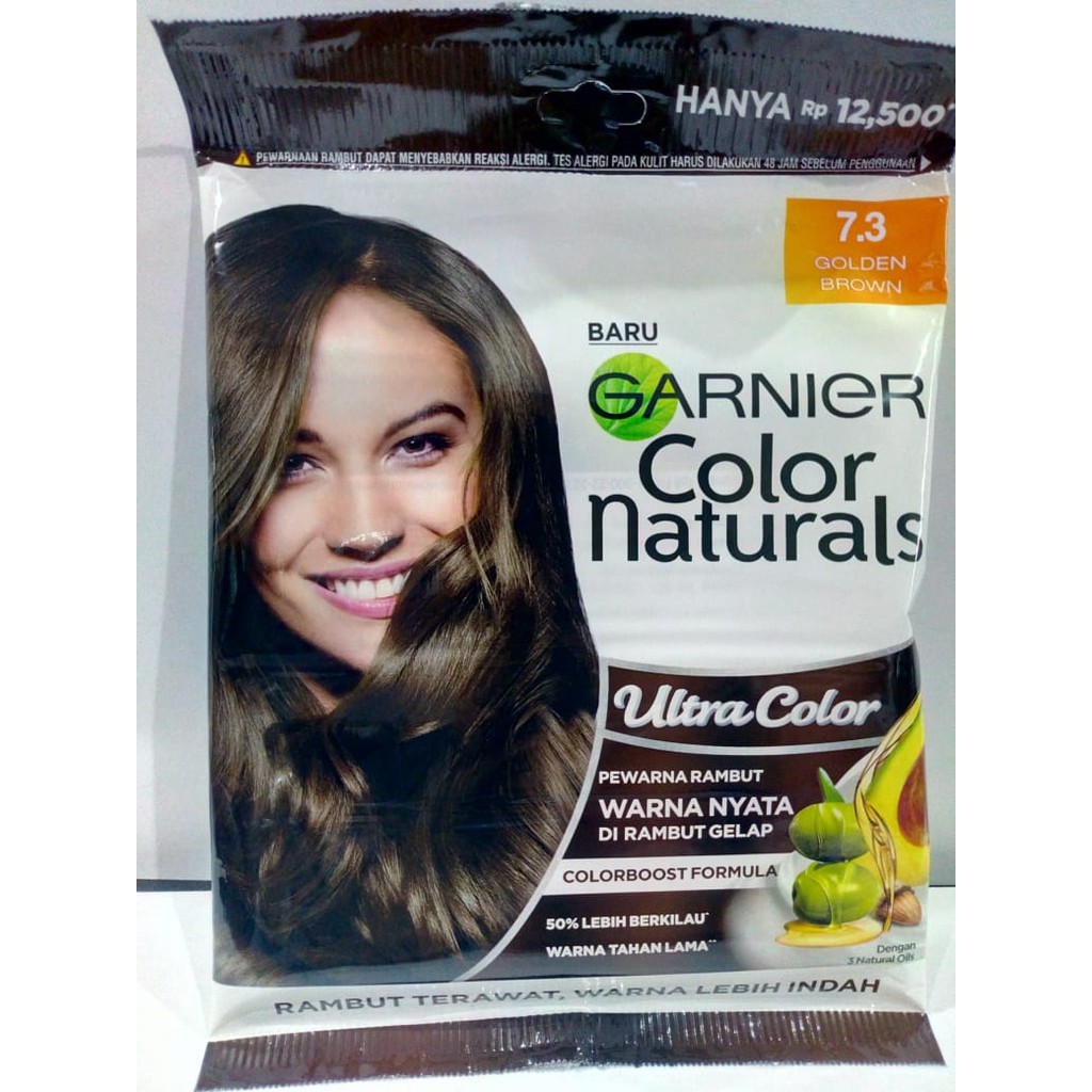  Warna  Cat  Rambut Garnier  Golden Brown