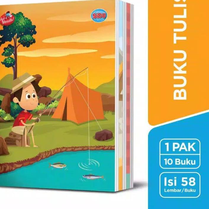 

Miliki Buku Tulis Sidu 58 Lembar 10 PCS