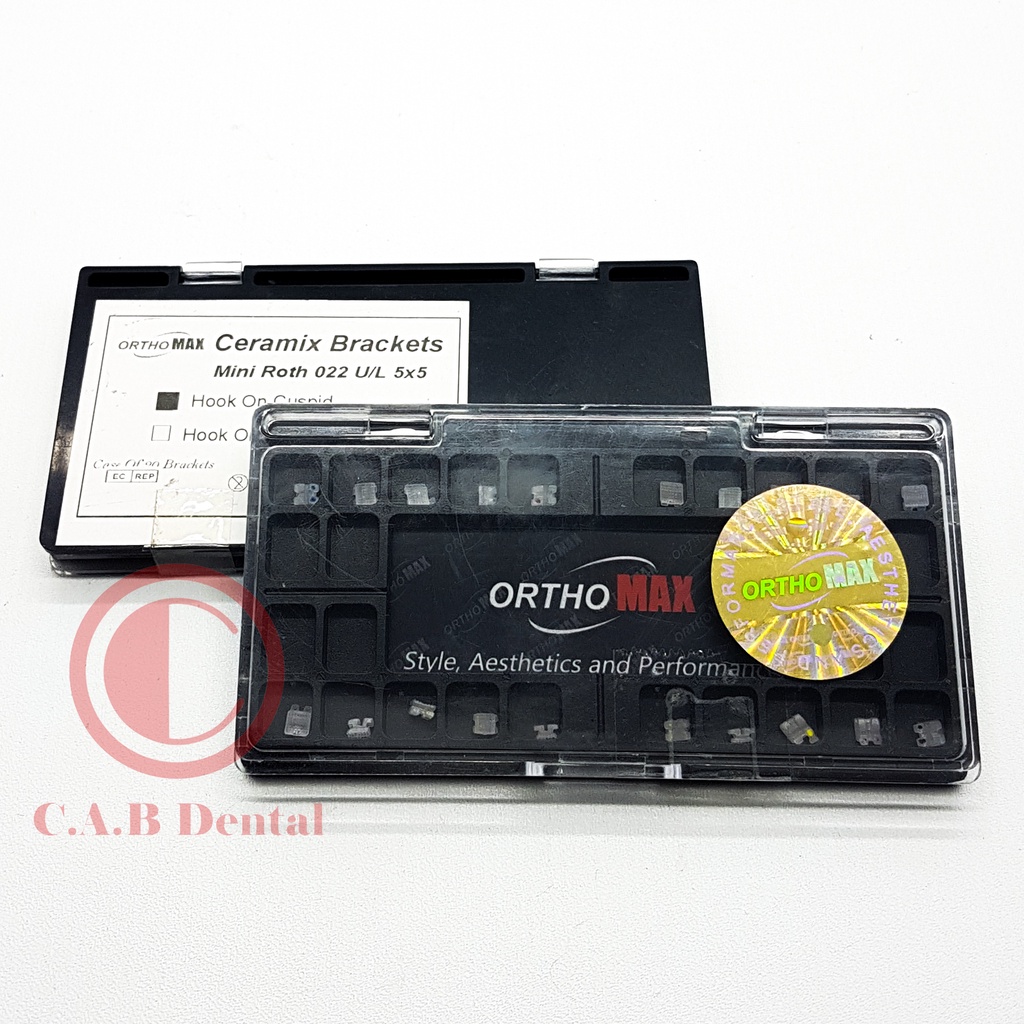 Bracket Orthomax Ceramic / Behel Gigi / Bracket Behel / Bracket Gigi