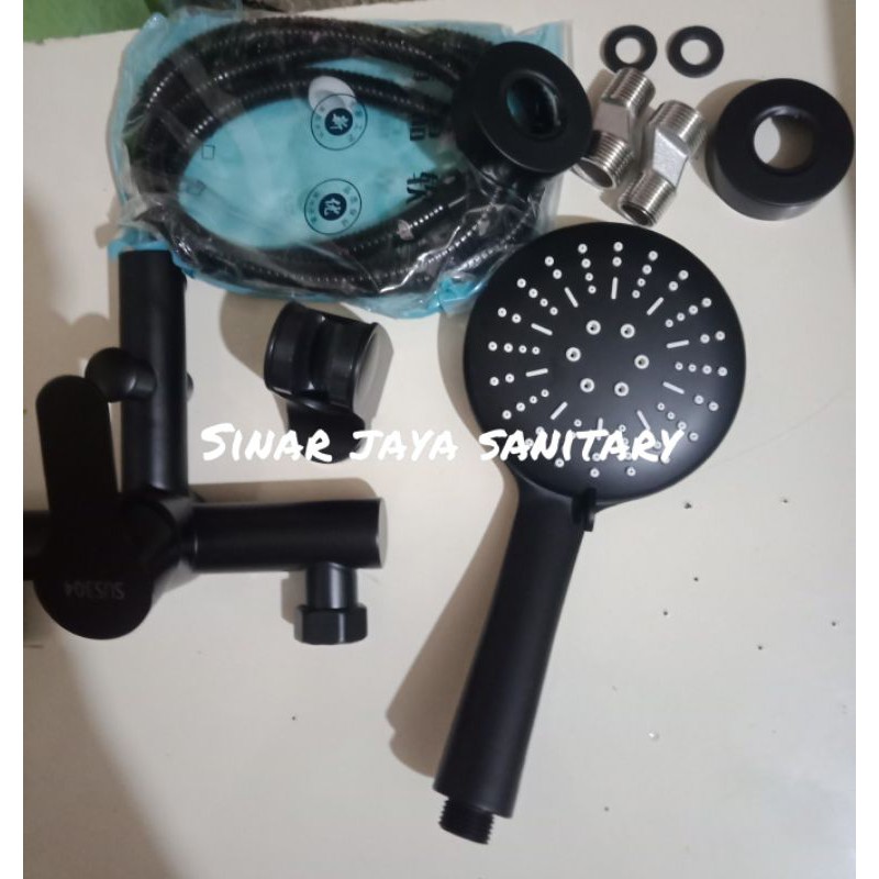 Kran bath tub set shower panas dingin / kran mixer / Shower set bathtub stainless