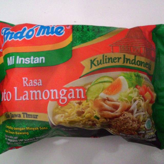 

Mie Indomie Rasa Soto Lamongan